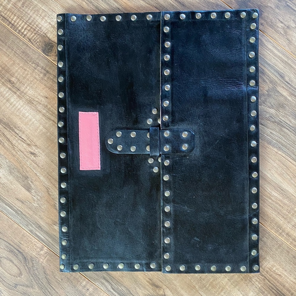 Leather portfolio